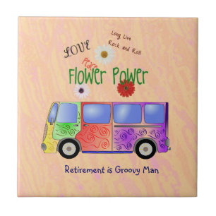 Remember the '60s Rock and Roll, groovy... Ceramic Tile