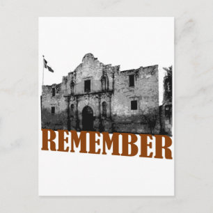 Remember the Alamo Postcard