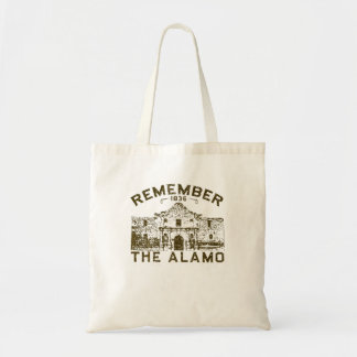 Remember The Alamo Souvenir History San Antonio Te Tote Bag