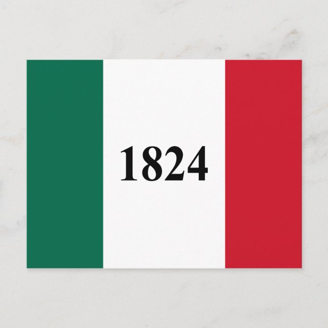 Remember the Alamo Texas State Flag Postcard (Front)