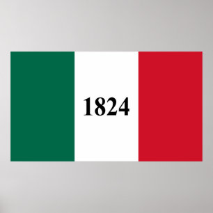 Remember the Alamo Texas State Flag Poster