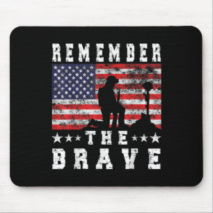 Remember The Brave - Memorial Day Mouse Pad