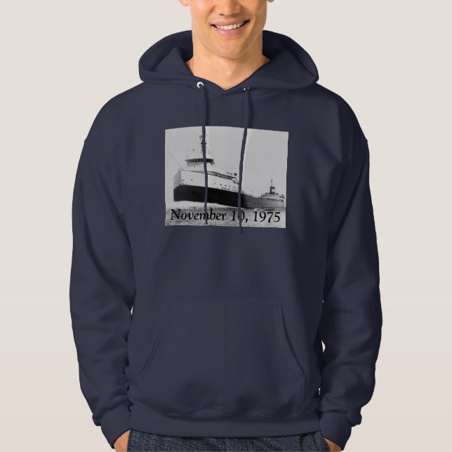 Remember the Edmund Fitzgerald Hoodie (Front)
