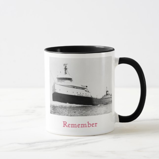 Remember: The Edmund Fitzgerald Mug (Right)