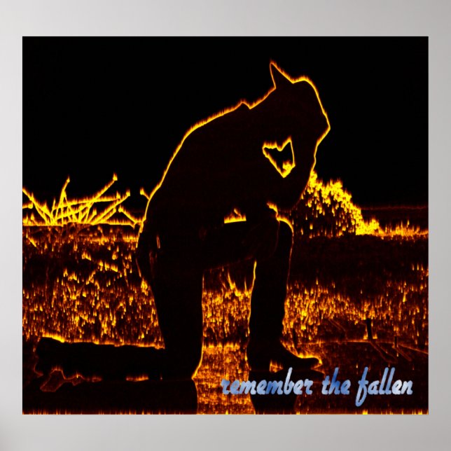 Remember the Fallen Poster (Front)