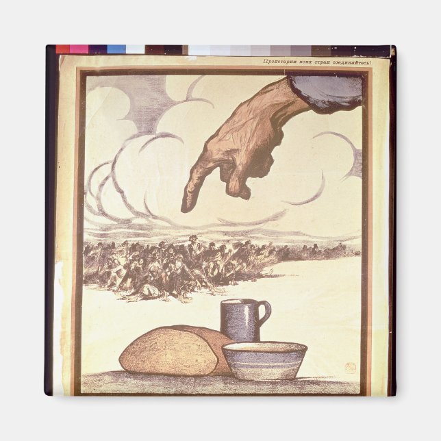 Remember the Hungry!, poster, 1921 Magnet (Front)