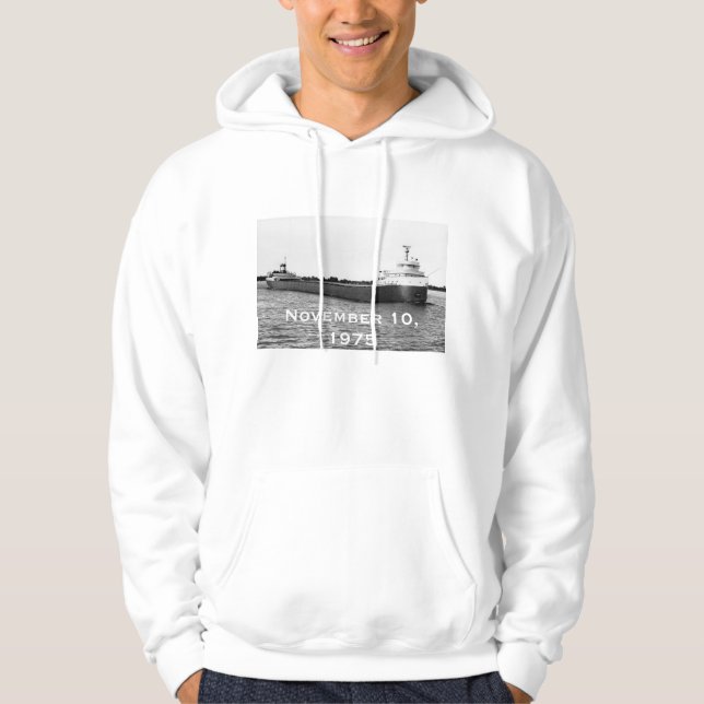 Remember the Legendary Edmund Fitzgerald Hoodie (Front)