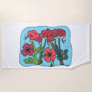 Remember the Resisters Beach Towel