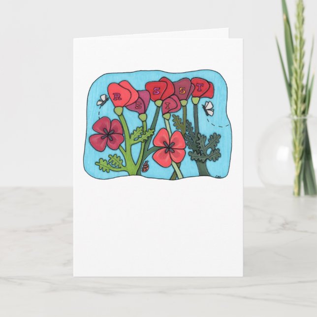 Remember the Resisters Card (Front)