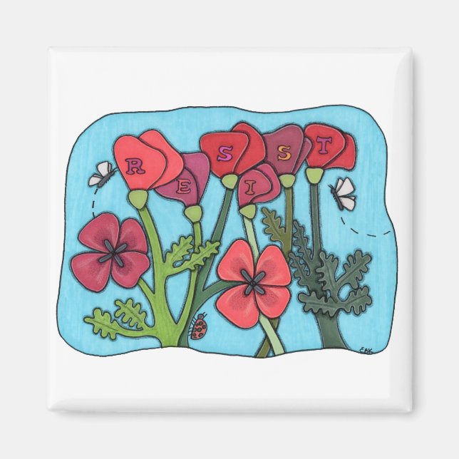 Remember the Resisters Magnet (Front)
