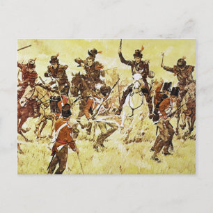 Remember the River Raisin by Ken Riley Postcard