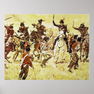 Remember the River Raisin by Ken Riley Poster