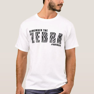 REMEMBER THE ZEBRA/RARE DISEASE(OPTIONAL CUSTOM) T-Shirt