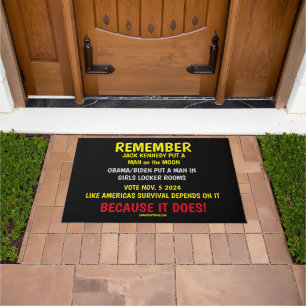 REMEMBER TO VOTE DOORMAT