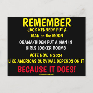 REMEMBER TO VOTE POSTCARD