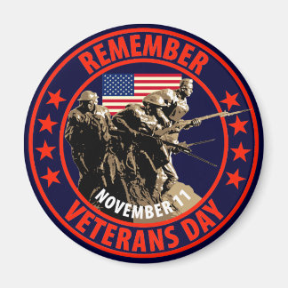 Remember Veterans Day Magnet