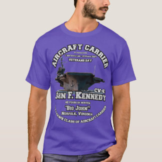 REMEMBER Veterans USS John Kennedy CV67 T-Shirt