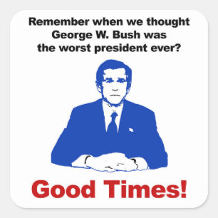 Remember when? square sticker