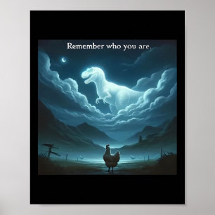 Remember Who You Are Chicken _1 Poster