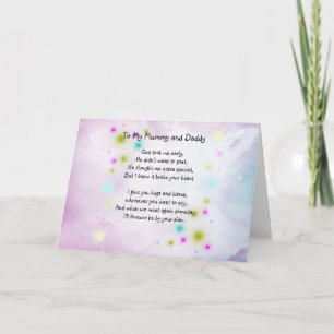 Rememberance card for baby or child