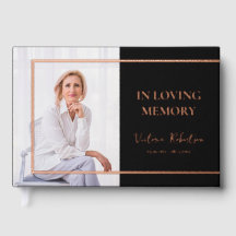 Rememberance Keepsake Modern  Memorial Funeral