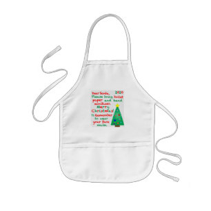 Remembering 2020 Christmas Kids Apron