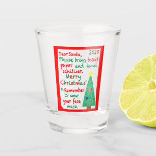 Remembering 2020 Christmas Shot Glass