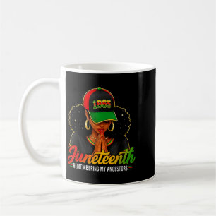 Remembering Ancestors Junenth Black African Women Coffee Mug