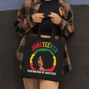 Remembering Ancestors Juneteenth  Tote Bag