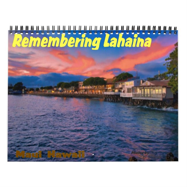 Remembering Lahaina Calendar (Cover)