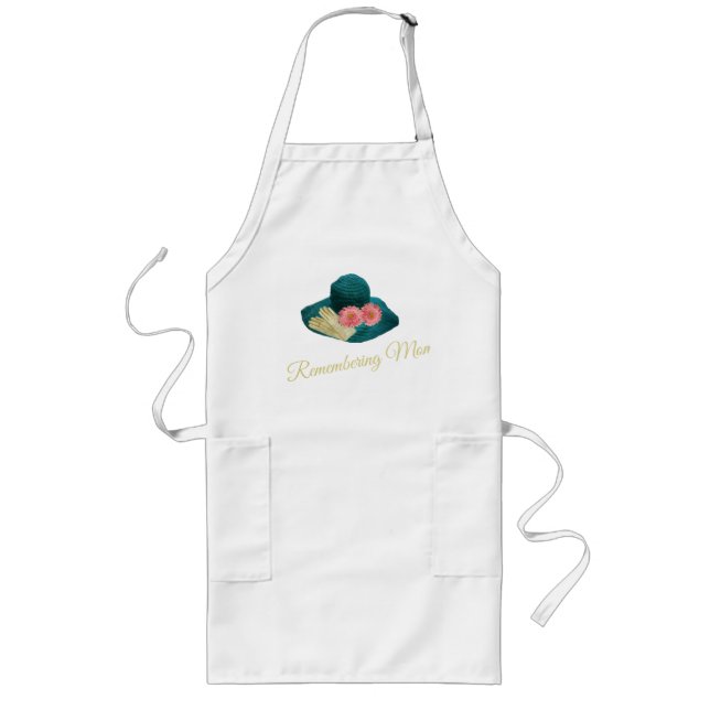 Remembering Mum  Long Apron (Front)