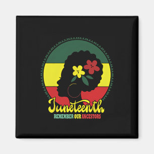 Remembering My Ancestors Juneteenth Celebrate Blac Magnet