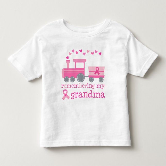 Remembering My Grandma Toddler T-Shirt (Front)