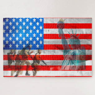 Remembering our Vetrans world war Two Jigsaw Puzzle