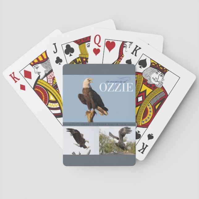 Remembering Ozzie Playing Cards (Back)