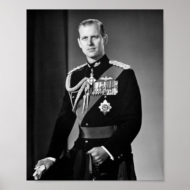 Remembering Prince Philip 1921-2021 Poster (Front)