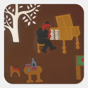 Remembering that Late Afternoon... 2007 Square Sticker