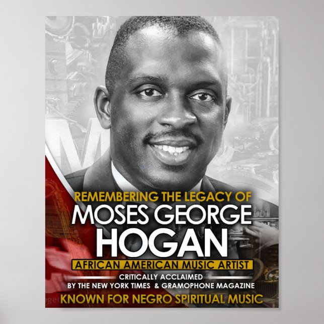 Remembering the Legacy of Moses Hogan Poster (Front)