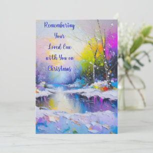 Remembering Your Loved One Christmas Card