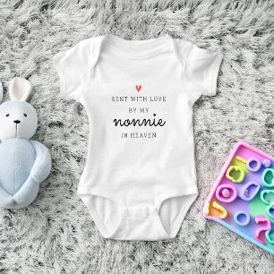 Remembrance By My Personalized In Heaven Baby Bodysuit