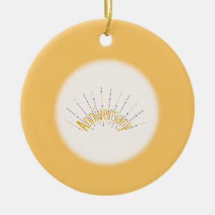 Remembrance - ceramic ornament