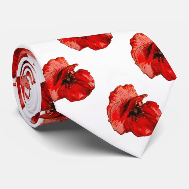Remembrance day tie (Rolled)