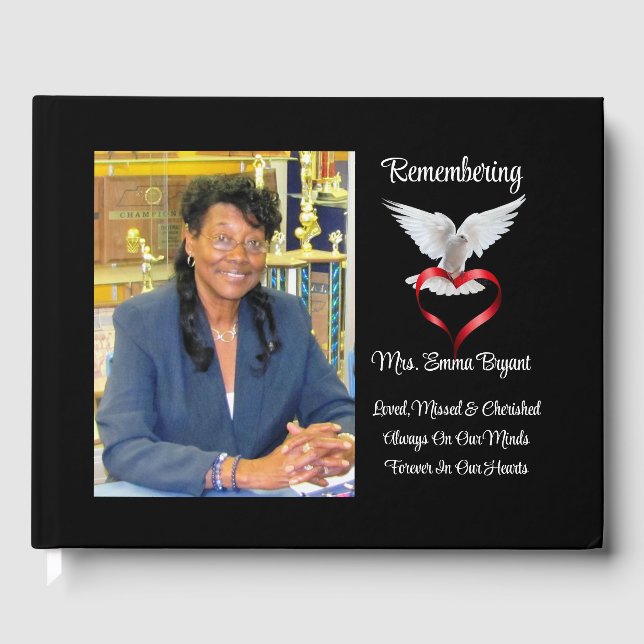 Remembrance Guest Book (Front)