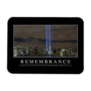 Remembrance: Inspirational Quote Magnet