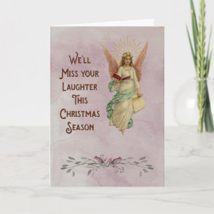 Remembrance or memorial Christmas card