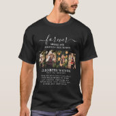 Remembrance Photo Collage | Forever in Our Hearts T-Shirt (Front)