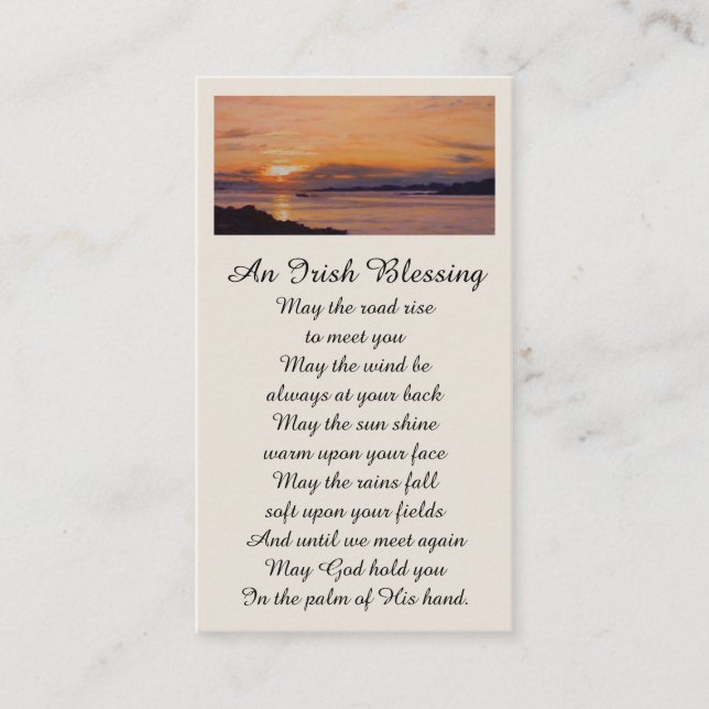 Remembrance Picture Sympathy Card (Front)