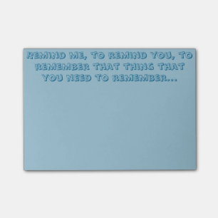 Remind You Post it Notes