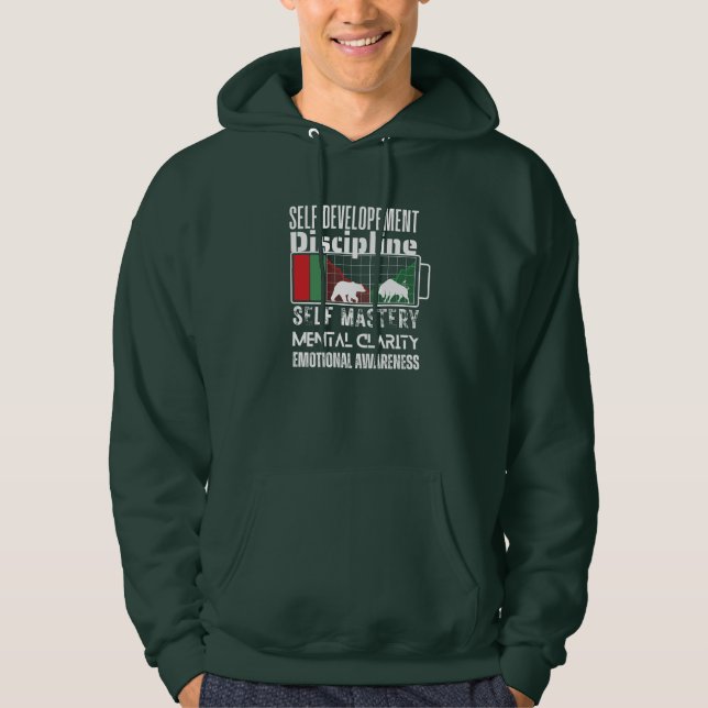 Reminder and motivation | Forex mindset Hoodie (Front)