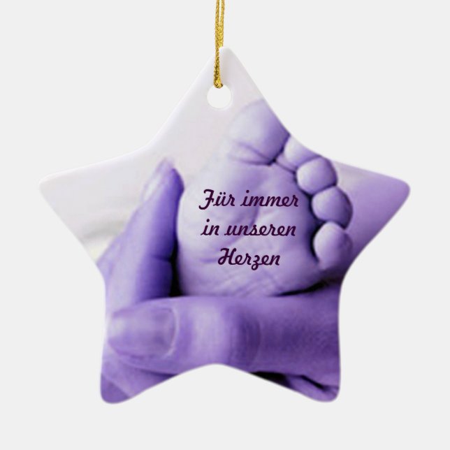 reminder ceramic tree decoration (Front)